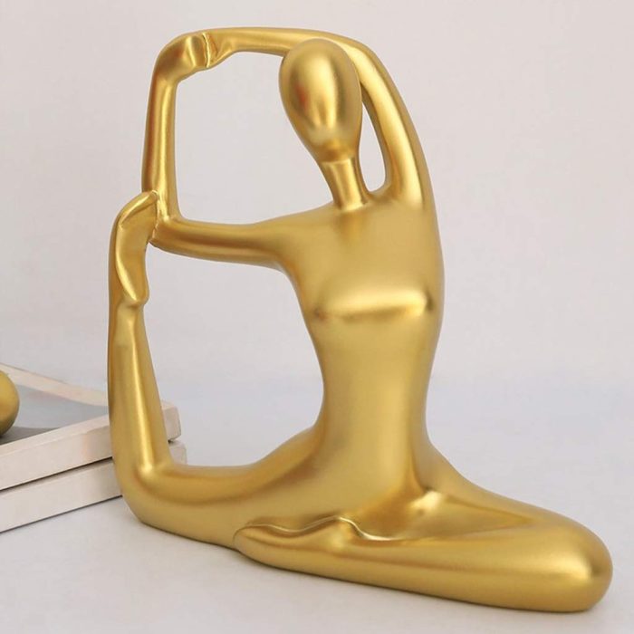 3 Pcs Thinker Statues, Home Decor Aesthetic，Abstract Style Sculptures, Living Room Dining Desk Decorations，Bookshelf Decorative Objects, Housewarming Gifts
